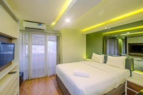 Elegant and Comfy Studio Amethyst Apartment By Travelio